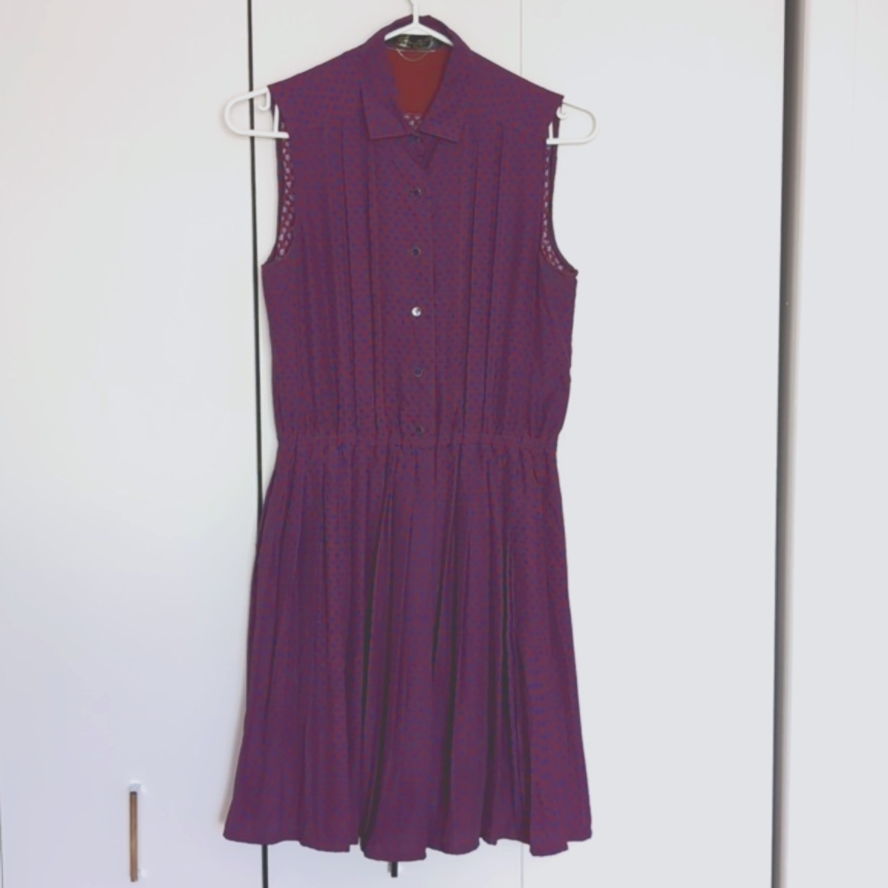 💜PLEATED DRESS FROM ATK REWORKS